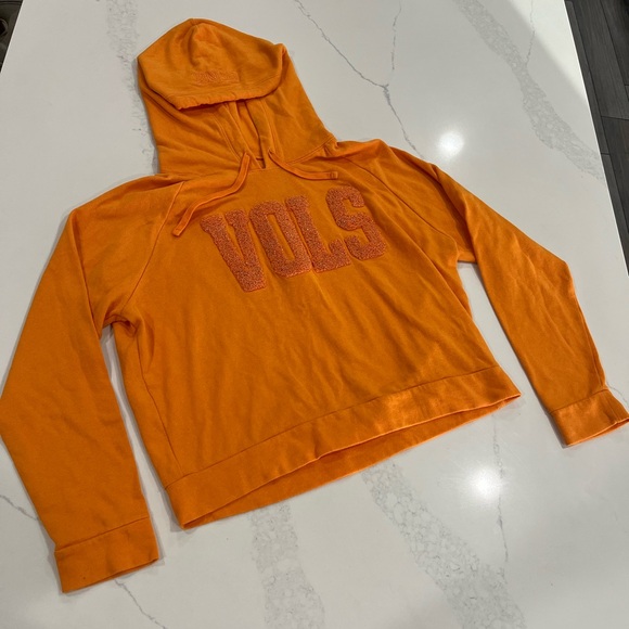 PINK 5th & Ocean VOLS embroidered Orange hoodie Women’s Large Victoria’s Secret - Picture 1 of 4